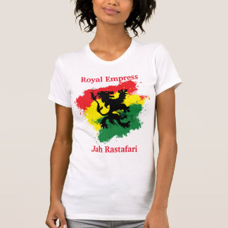 Camiseta T-shirt da imperatriz de Rasta