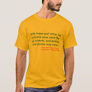Camiseta T-shirt da inauguração de Obama