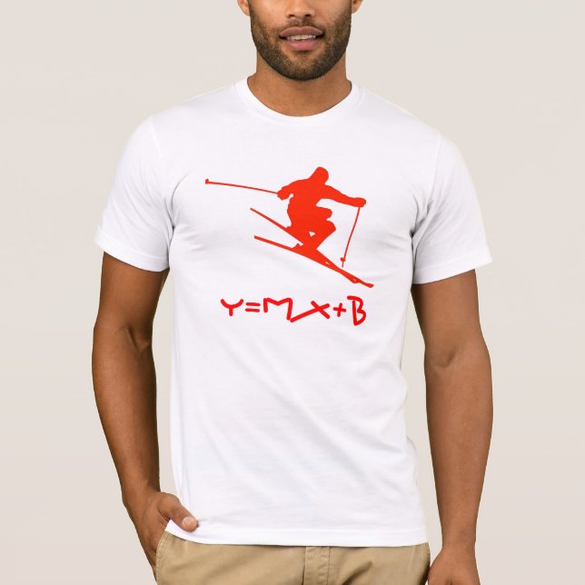 Camiseta T-shirt da inclinação (Frente)