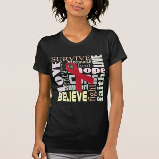 Camiseta T-shirt da inspiração da colagem da palavra para o