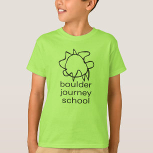Camiseta T-shirt da juventude da escola da viagem de