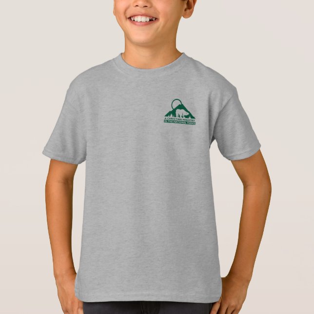Camiseta T-shirt da juventude de ACMNP (Frente)