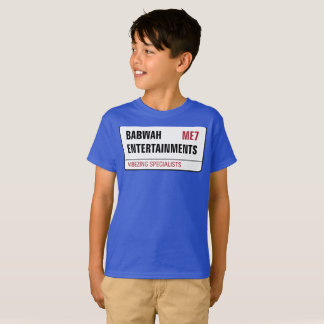Camiseta T-shirt da juventude de Babwah