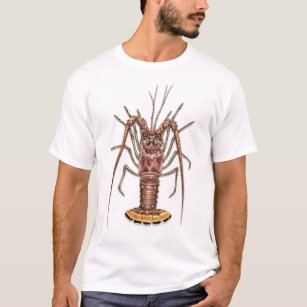 Camiseta T-shirt da lagosta espinhoso