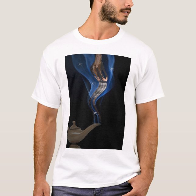 Camiseta T-shirt da lâmpada de Alladans (Frente)