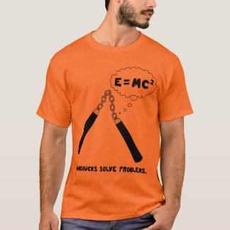 Camiseta T-shirt da laranja de Nunchucks