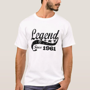 Camiseta T-shirt da legenda desde 1961