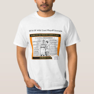 Camiseta T-shirt da lembrança da eliminatória de 2016 SF