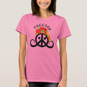 Camiseta T-shirt da liberdade (a campainha das mulheres;