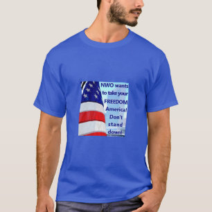 Camiseta T-Shirt da Liberdade América (escuro)