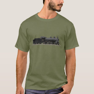 Camiseta T-shirt da locomotiva do trem expresso