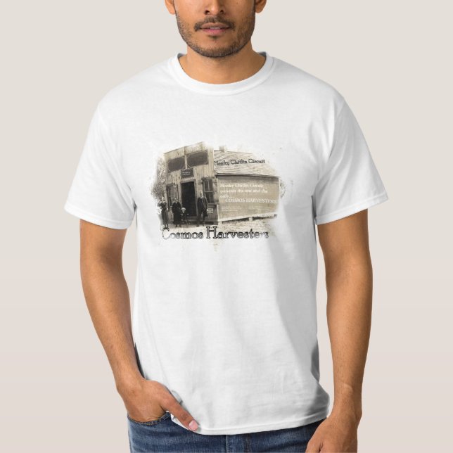 Camiseta T-shirt da loja do cosmos (Frente)