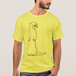 Camiseta T-shirt da lontra