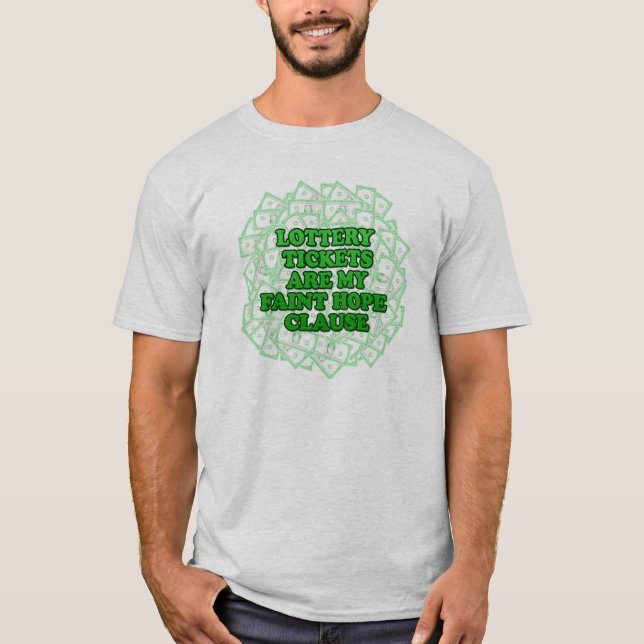 Camiseta t-shirt da lotaria (Frente)