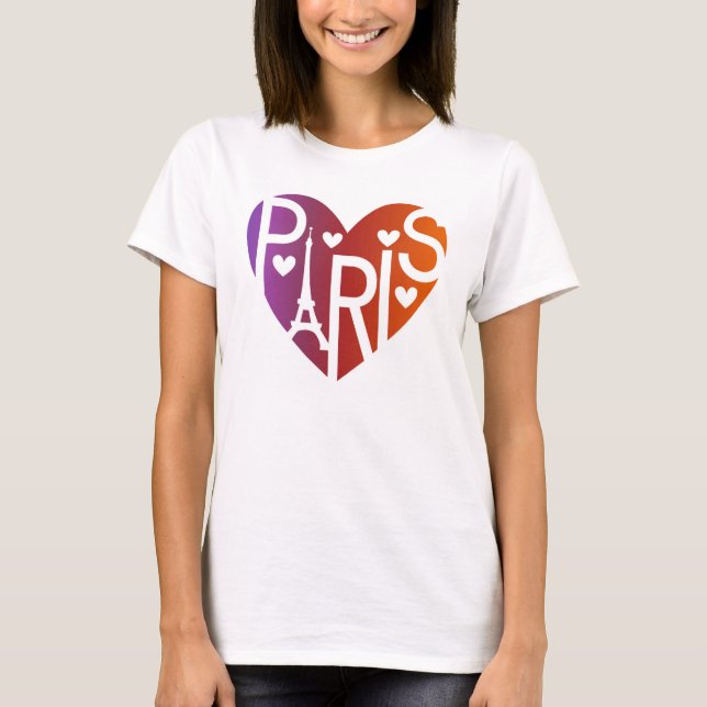 Camiseta T-Shirt da Lover® Paris (Frente)