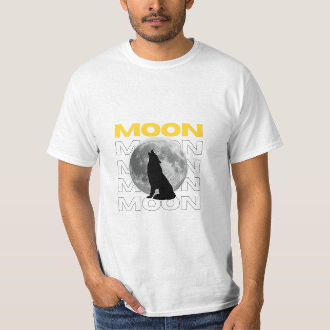 Camiseta t-shirt da lua (Frente)