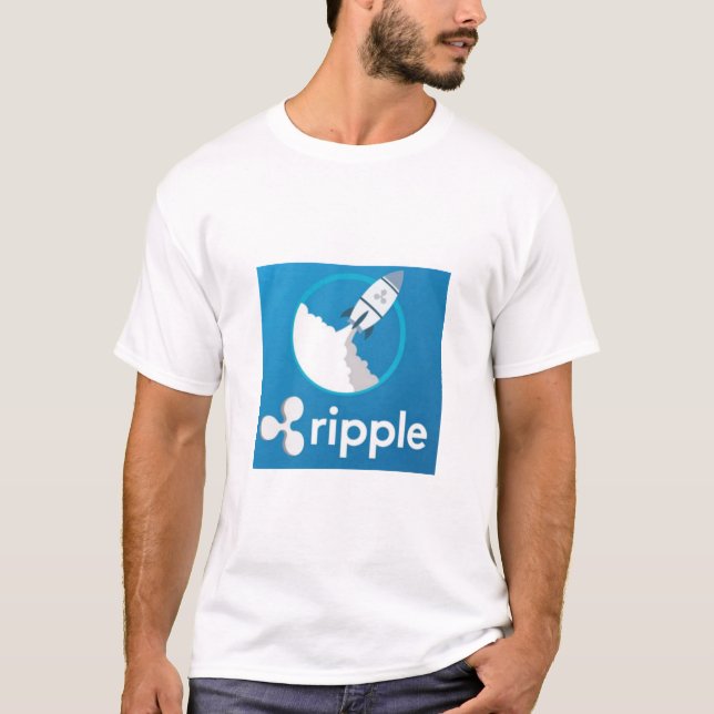 Camiseta T-shirt da lua da ondinha XRP (Frente)