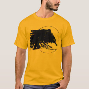 Camiseta T-shirt da lua do corvo