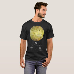 Camiseta T-shirt da lua do Io