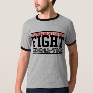 Camiseta T-shirt da luta