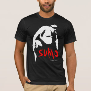 Camiseta T-shirt da luta de Sumo
