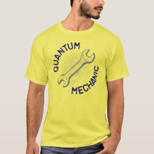 Camiseta T-shirt da luz do mecânico de quantum