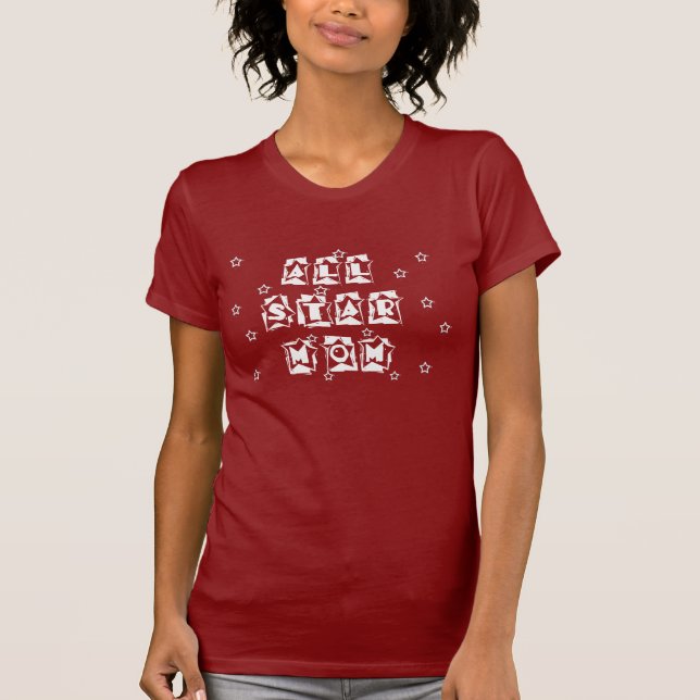 Camiseta T-Shirt da Mãe de Estrela (Frente)