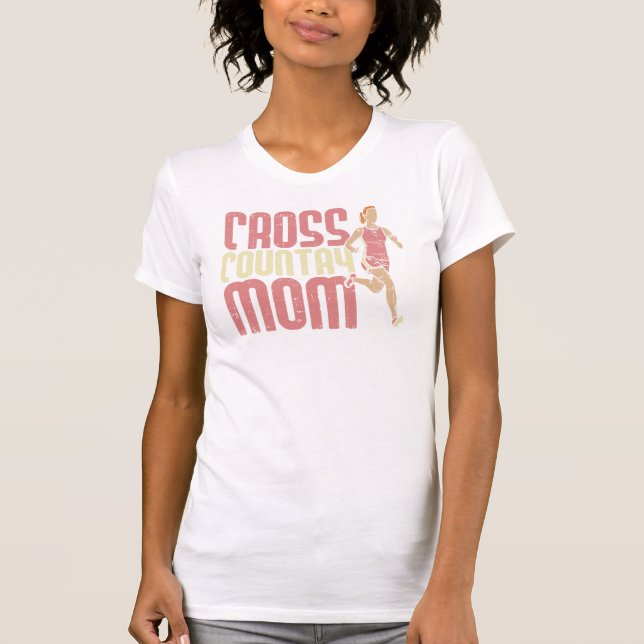 Camiseta T-Shirt da Mãe do País Cruzado (Frente)