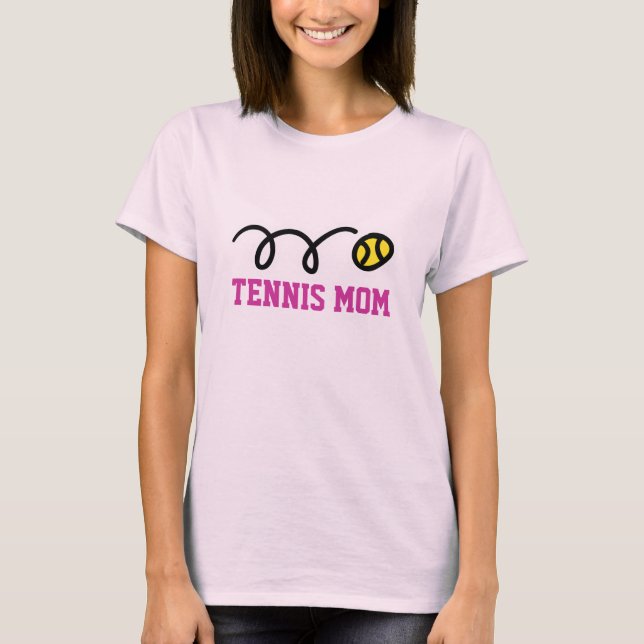Camiseta t-shirt da mãe tênis - Ideia do presente para o Di (Frente)