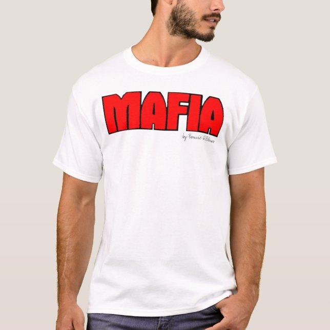 Camiseta T-shirt da máfia (Frente)