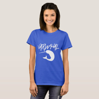 Camiseta T-shirt da mágica de Narwhal