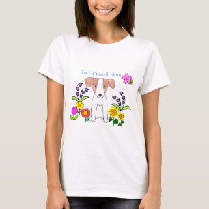 Camiseta T-shirt da mamã de Jack Russell