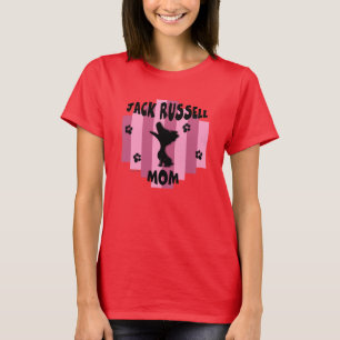 Camiseta T-shirt da mamã de Jack Russell