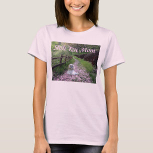 Camiseta T-shirt da mamã de Shih Tzu