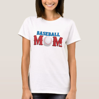 Camiseta T-shirt da mamã do basebol