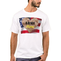 T-shirt da mamã do EXÉRCITO