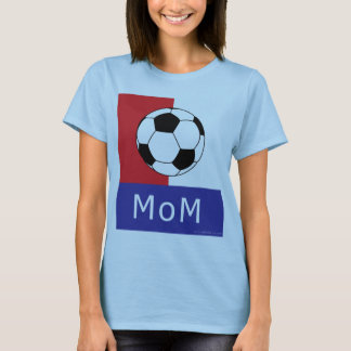 Camiseta T-shirt da mamã do futebol