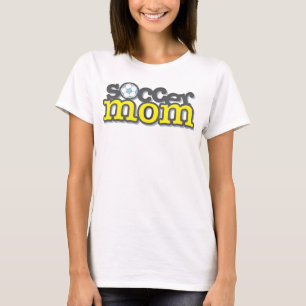 Camiseta T-shirt da mamã do futebol