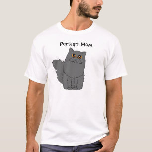 Camiseta T-shirt da mamã do gato persa