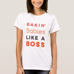 Camiseta T-shirt da mamã dos gêmeos - os bebês de Bakin
