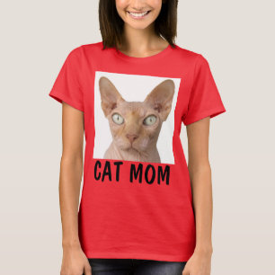 Camiseta T-shirt da MAMÃ SPHYNX do CAT