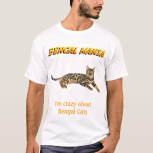 Camiseta T-shirt da mania de Bengal