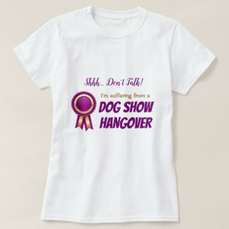 Camiseta T-shirt da manutenção da exposição de cães -