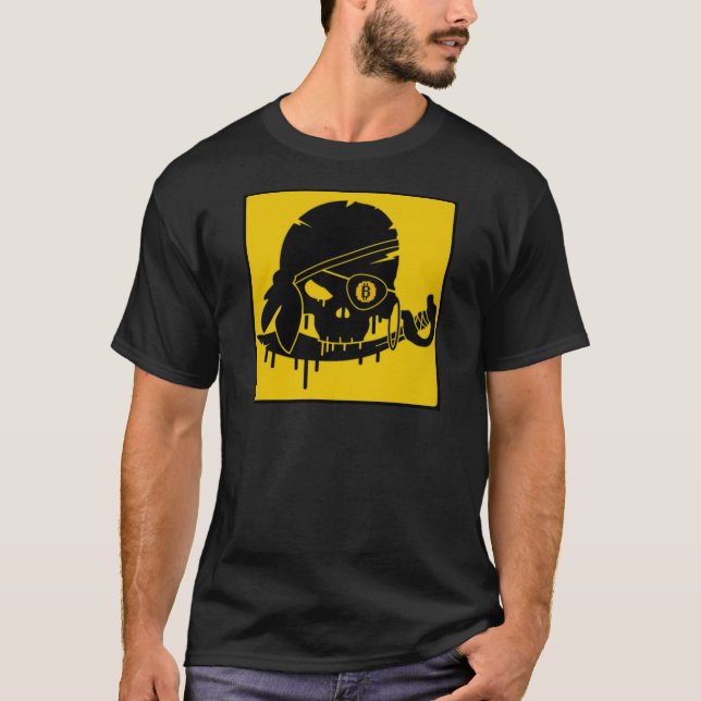 Camiseta T-shirt da máquina de venda automática de Bitcoin (Frente)