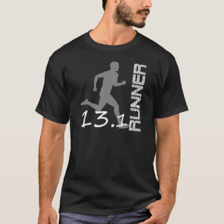 Camiseta T-shirt da maratona da zona dos corredores meio