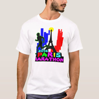 Camiseta T-shirt da maratona de Paris