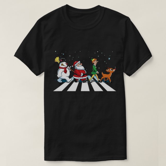 Camiseta T-Shirt da Marcha de Natal (Frente do Design)