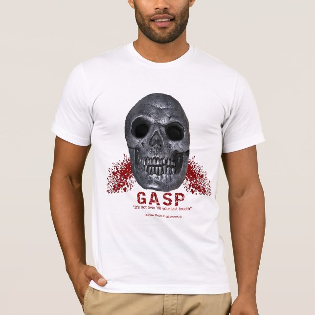 Camiseta T-shirt da máscara da arfada (Frente)