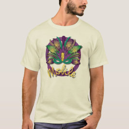 Camiseta T-shirt da máscara do carnaval - móbil, AL