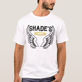 Camiseta T-shirt da máscara no branco